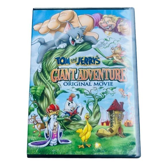 Tom and Jerry's Giant Adventure Original Movie DVD Sealed - Picture 1 of 2